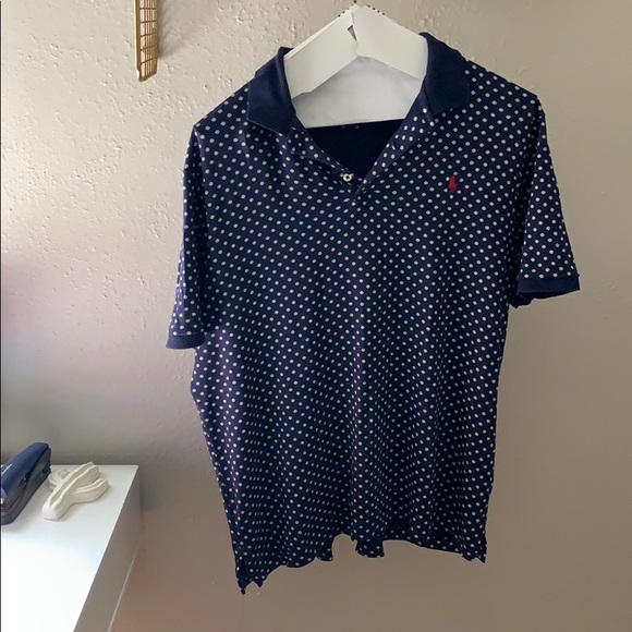 Men’s polo mesh cotton collared shirt - Picture 1 of 3